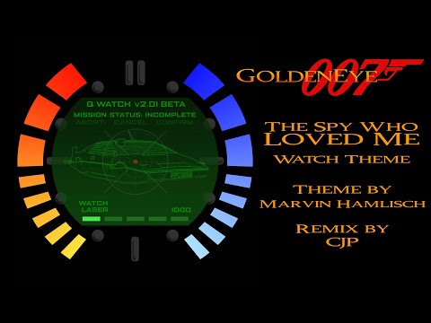 GoldenEye 007 The Spy Who Loved Me Watch Theme