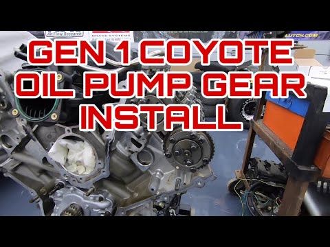 Gen1 11-14 Coyote Oil pump gear install and timing procedure *watch entire video*