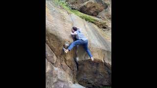 Video thumbnail of Oreka, 7c. Jaizkibel