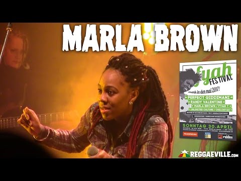 Marla Brown & Next Generation Family @ Fyah Festival in Munich, Germany [04/30/2017]