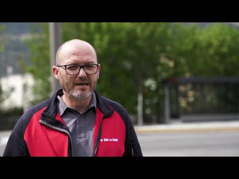 Chur Bus -  Neue Haltestelle Kantonsspital