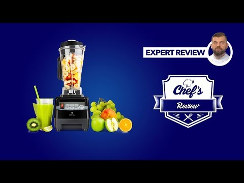 video - Blender - 1500 W - 32 000 r/min - 2 l - svart - timer