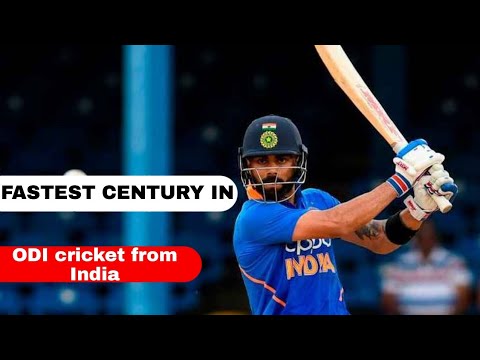 Fastest century in ODI cricket from India।। #shorts #cricket #odicricket #Benefitofyou