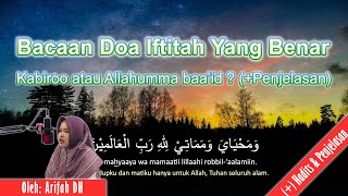 Download lagu Bacaan Doa Iftitah Yang Benar (Merdu dan Mudah di Hafal) mp3