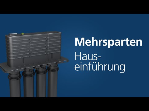 Mehrsparten Hauseinführung von Hauff-Technik