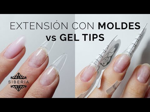 Uñas de GEL con moldes vs GEL TIPS NAILS 💅