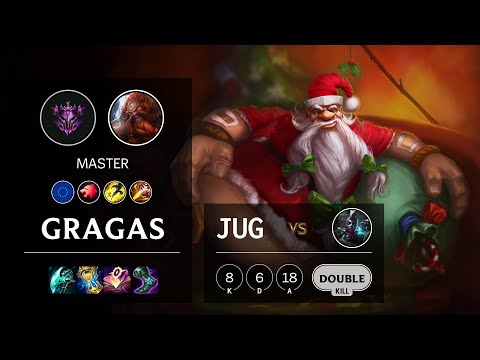 Gragas Jungle vs Ekko - EUW Master Patch 11.18