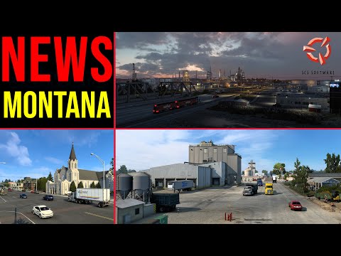 ATS Montana DLC NEWS 🚨 Montana - Städte und Siedlungen Nr. 1 ᐅ Cities and Settlements