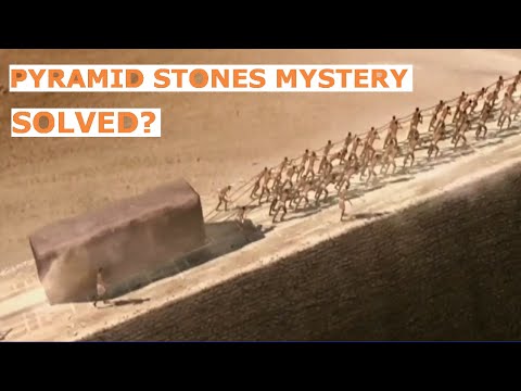 Scientist found How Ancient Egyptians Moved Pyramid Stones