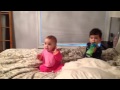 Jake And Sara Watching Barney