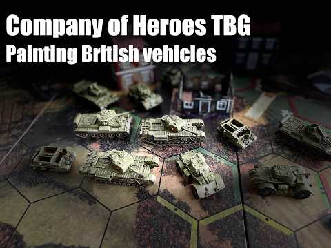 Painting British vehicles