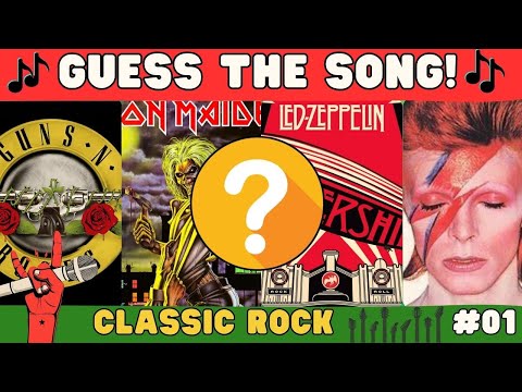 MUSIC QUIZ: Classic Rock - Name the Song and Artist