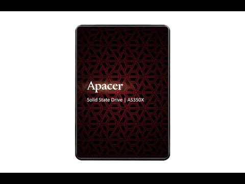 Распаковка Apacer AS350X 512GB 2.5" SATAIII 3D NAND (AP512GAS350XR-1) из Rozetka