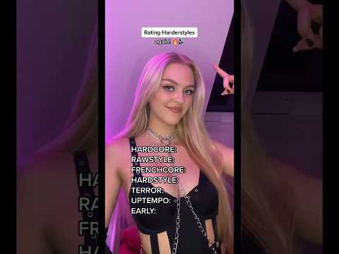 Rating Harderstyles ✨💥 #ravegirl #harderstyles #hardstyle #rawstyle #harddance #uptempo