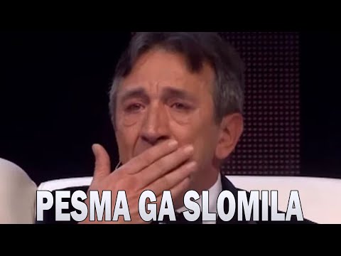 Žika Jakšić zaplakao pred kamerama: Pesma o majci ga potpuno slomila