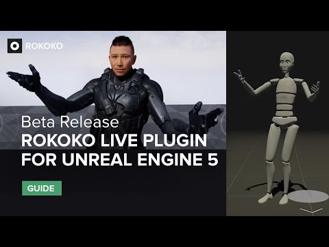 Rokoko Live Plugin for Unreal Engine 5 - Beta Release