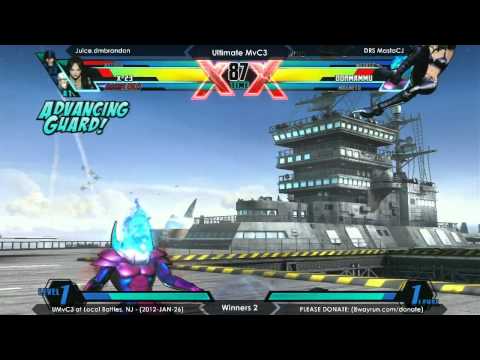 LB UMvC3 #01 - W2 - Juice.dmbrandon VS DRS MastaCJ