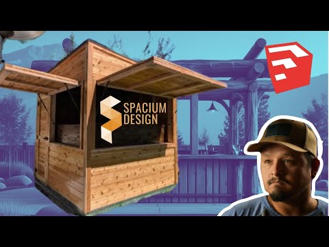 Cedar Backyard Double Bar: Double Windows & Gas Struts Utah!