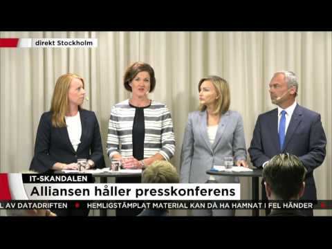 Här riktar Alliansen misstroendeförklaring mot S-ministrarna - Nyheterna (TV4)