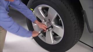 Jacking and Tire Changing - How to change a tire on 2017 Ram Truck