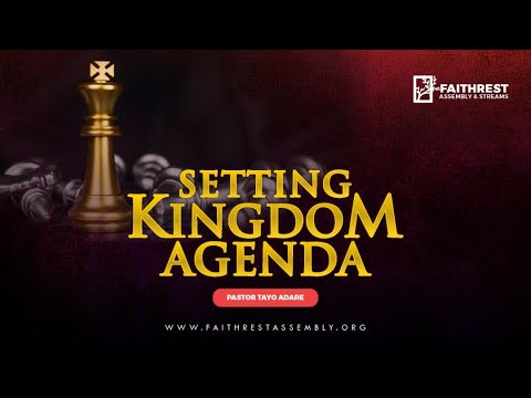 Setting Kingdom Agenda