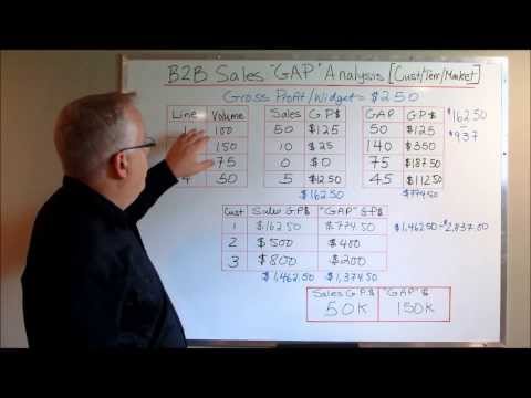 Calculate Market Share: Sales GAP Analysis Customer, Territory & Market Video