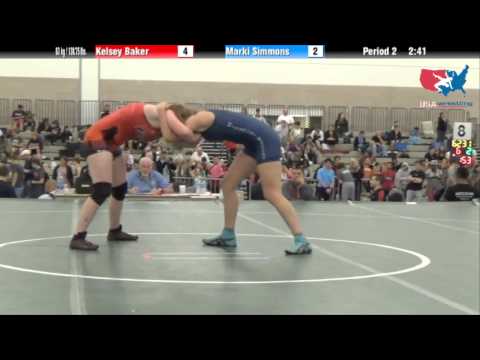 FILA Junior 63 kg / 138.75 lbs. - Kelsey Baker vs. Marki Simmons