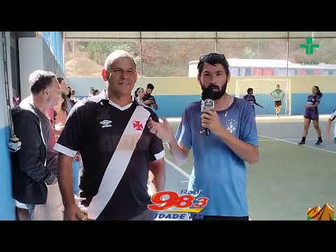 Jogo feminino na quadra da boa vista de Martins Soares MG 