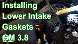 How To Replace Lower Intake Gaskets GM 3.8 V6