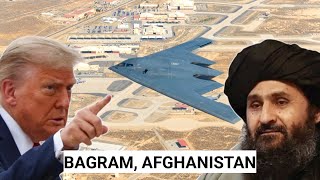 B2 Spirit flies over Bagram Air Base, Afghanistan