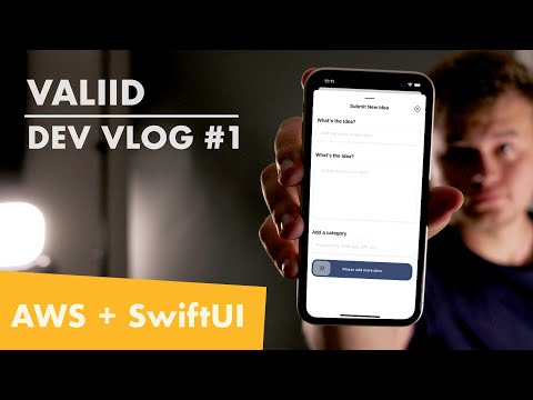 Learning AWS & Making a Swipe to Unlock | Valiid Dev Vlog (#1) thumbnail