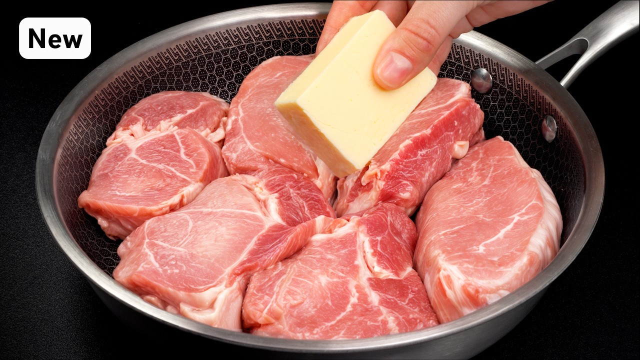 The Best Way to Cook Pork for Dinner!🔝Restaurants Are Hiding This Trick From Us!