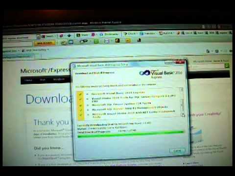 Visual Basic 2010 Express Installation.wmv