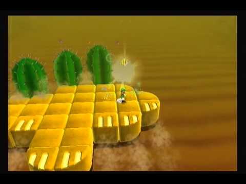 Super Mario Galaxy 2 - Slipsand Galaxy - Sailing the Sandy Seas - 2:04.26