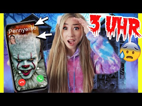 Facetime PENNYWISE niemals 3 Uhr Nachts wenn DU ganz ALLEINE zu HAUS bist *kein WHATSAPP PRANK*