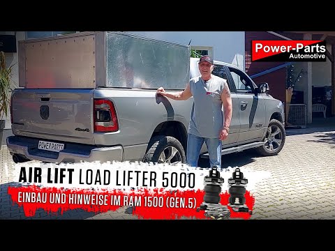 Einbau eines Air Lift Load Lifters 5000 im RAM 1500 (Gen.5)