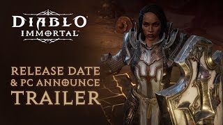 Diablo Immortal | Release Date &amp; PC Announce Trailer