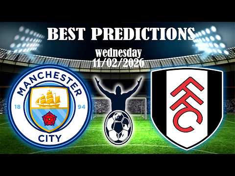 TOP 8 Football Predictions Today 11 February