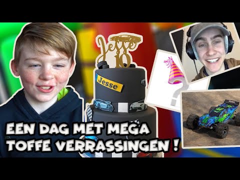 JESSE VIERT ZIJN VERJAARDAG HELEMAAL ALLEEN ! (10 JAAR!) - De Bakkertjes #506