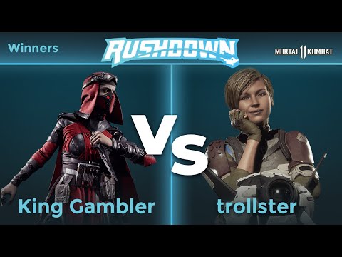 Rushdown 24 - King Gambler (Skarlet) vs trollster (Cassie) Winners - MK11