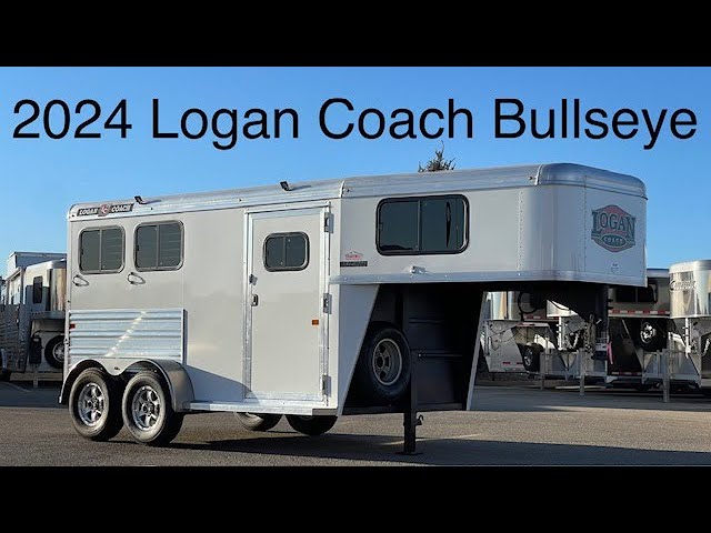 Preview image of 2024 Logan Coach Bullseye 2 Horse Gooseneck youtube video