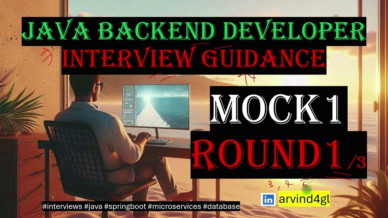 Java Backend Developer Interview Guide Series - M1R1 | Interview Preparation #interviewguidance