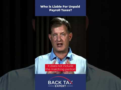 Who Is Liable for Unpaid Payroll Taxes? (DC Metro)