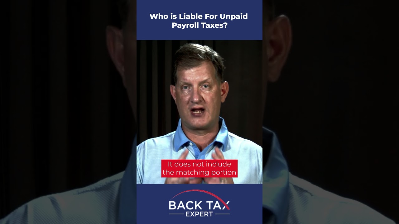Who Is Liable for Unpaid Payroll Taxes? (DC Metro)