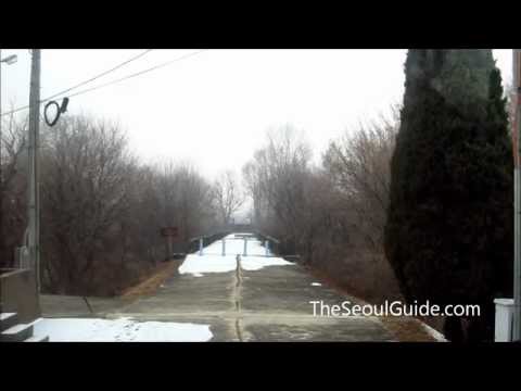 The Bridge Of No Return At The DMZ Seperating South And North Korea On The USO Tour