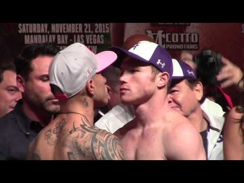 MIGUEL COTTO & CANELO ALVAREZ LAST & FINAL FACE OFF BEFORE FIGHT! HoopJab