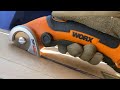 The ULTIMATE Box Cutter!  WORX ZipSnip Cordless Electric Scissors!