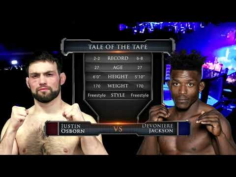 Justin Osborn vs Devoniere Jackson - FIGHT GOES THE DISTANCE!