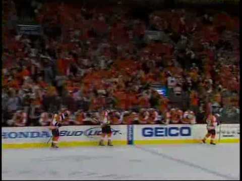 Stanley Cup Finals Game 6 2010 Blackhawks Flyers Hartnell Goal Bigmac