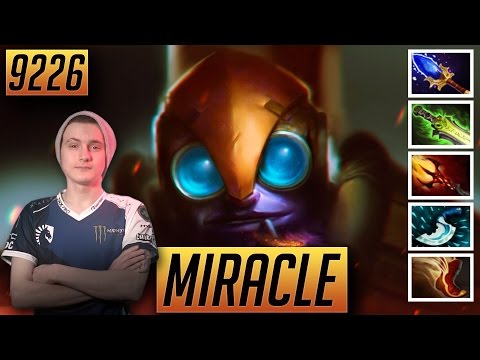 Miracle Tinker 9k 1 vs 9 9226 MMR Dota 2 HARD Pro Replay #proreplay